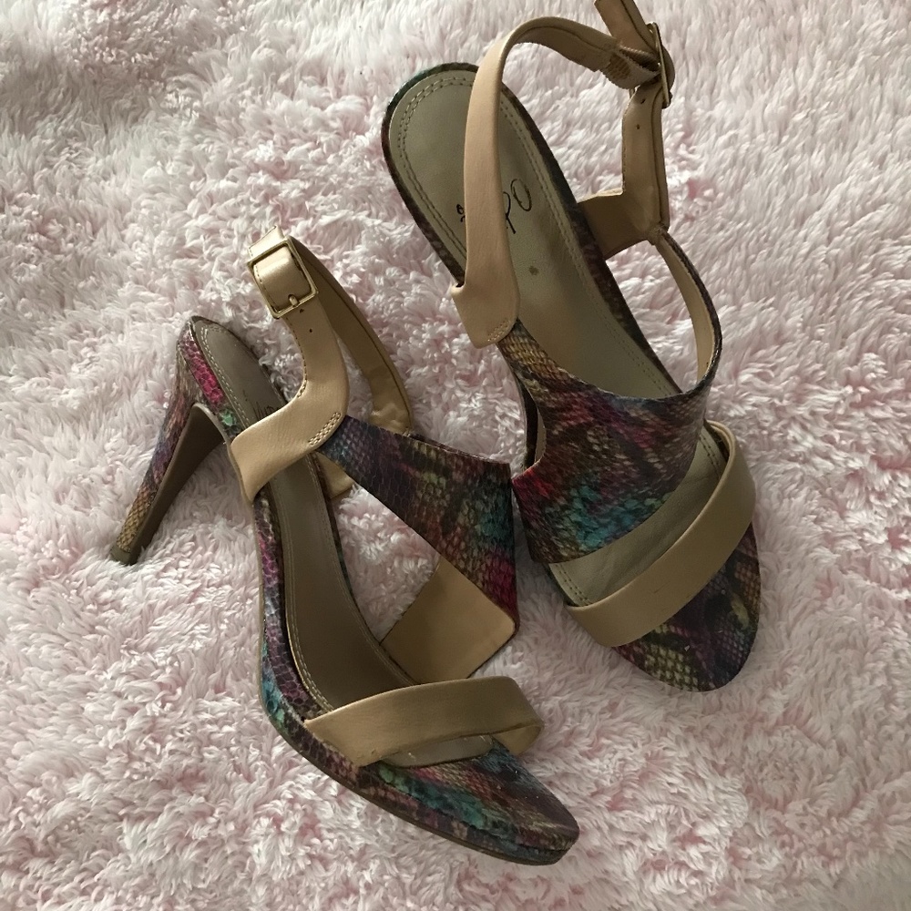 Impo heels/Sandals size 6 wore once